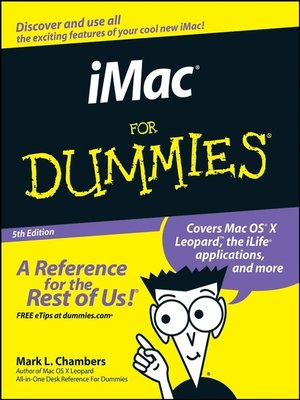 cover image of iMac For Dummies